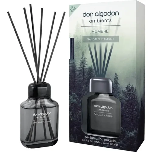 Patyczki zapachowe AMBAR Don Algodon ambients SANDALO Y AMBAR 85 ml