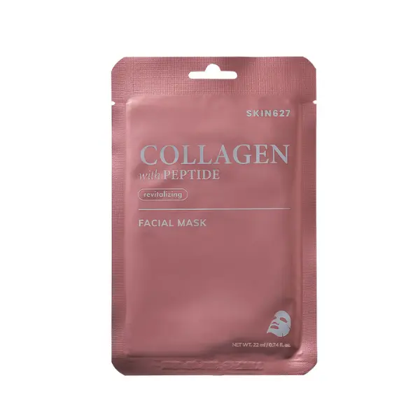 Maseczka w płacie SKIN627 KOLAGEN I PEPTYDY 22ml.webp