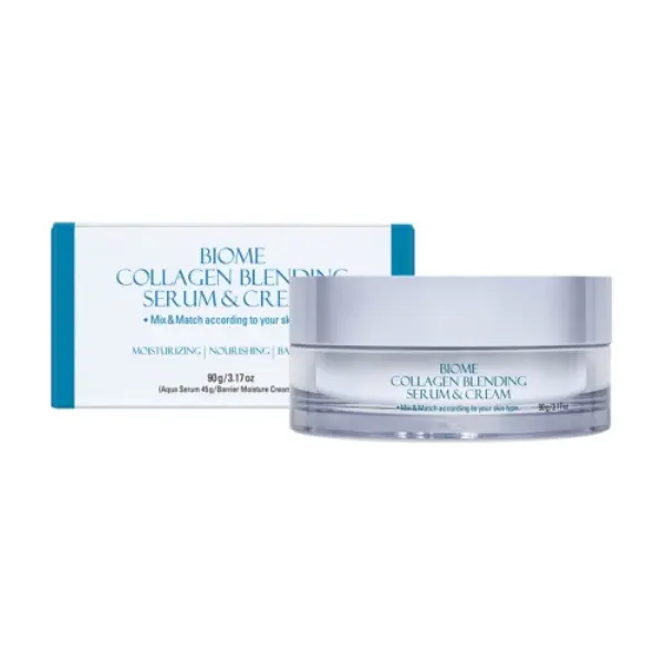Serum i krem do twarzy PRRETI Biome Collagen 2w1, 2 x 45g