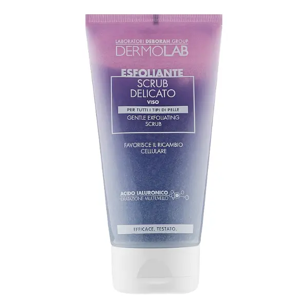 Delikatny peeling oczyszczający DERMOLAB gentle exfoliating scrub 150ml.webp