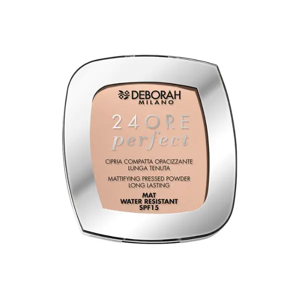 Puder Matujący | Wodoodporny DEBORAH 24Ore Perfect SPF15 9g