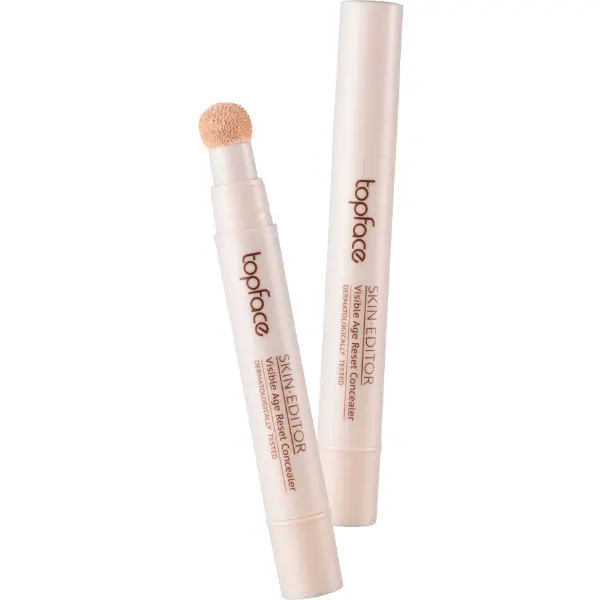 Korektor z gąbeczką Topface Skin Editor Visible Age Reset Concealer