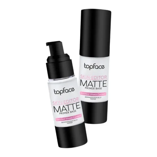 AnyConv.com__Baza pod makijaż Topface Skin Editor Matte Primer Base matująca transparentna 31ml.webp