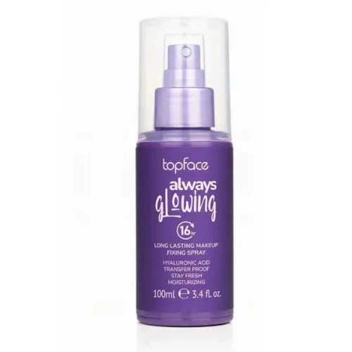 AnyConv.com__Spray utrwalający makijaż Topface Always Glowing Make Up Fixing Spray 100ml.webp