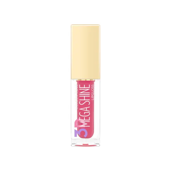 Błyszczyk do ust 3D Mega Shine GOLDEN ROSE 3D Mega Shine Lipgloss  5,2ml