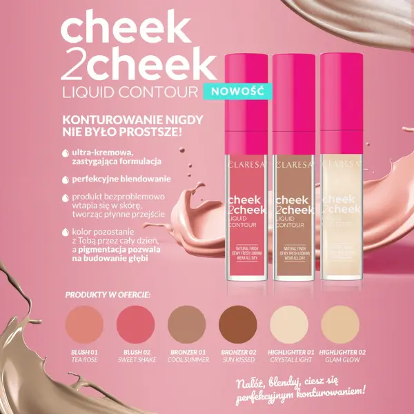 AnyConv.com__CLARESA Róż w płynie cheek2cheek liquid contour 02 Sweet shake.webp