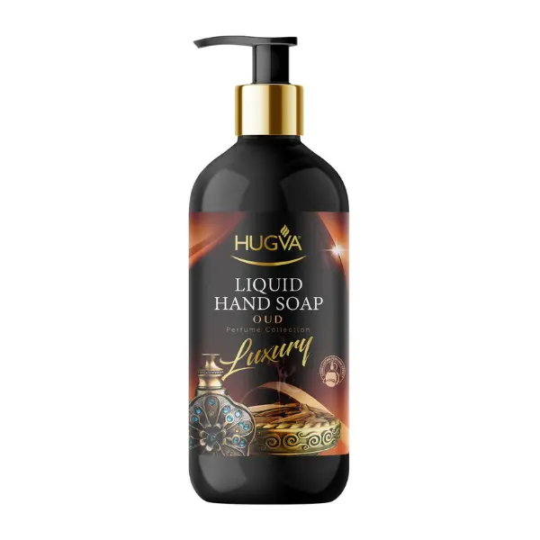 Mydło orientalne HUGVA perfumowane w płynie Oud 500ml