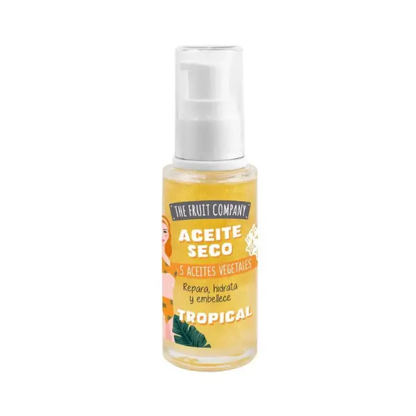Suchy rozświetlający olejek do ciała The Fruit Company Tropical 50ml