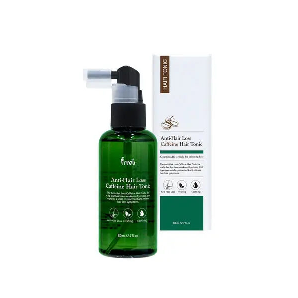 Tonik kofeinowy przeciw wypadaniu włosów PRRETI Ant-Hair Loss 80ml