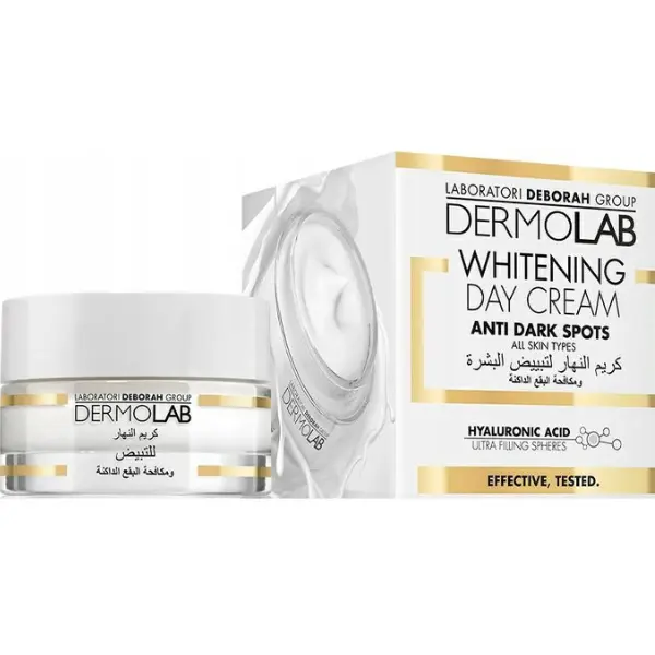Krem Dermolab na dzień przeciw przebarwieniom Whitening Day Cream SPF20 50ml