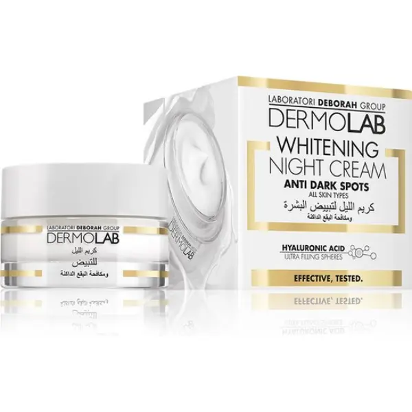Krem Dermolab na noc przeciw przebarwieniom  Whitening Night Cream  50ml