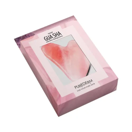 AnyConv.com__Kamień Gua Sha PUREDERM masażer do twarzy z różowego kwarcu.webp