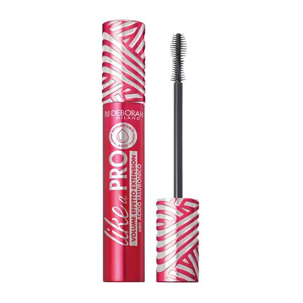 AnyConv.com__Maskara do rzęs Deborah LIKE A PRO VOLUME EXTENSIONS MASCARA_8009518426182 czerwona.webp