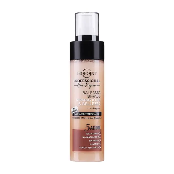 AnyConv.com__Błyskawiczna odżywka 2-fazowa do włosów BIOPOINT Professional Hair Program Repair&Beauty Bi-Phase Conditioner 200ml.webp