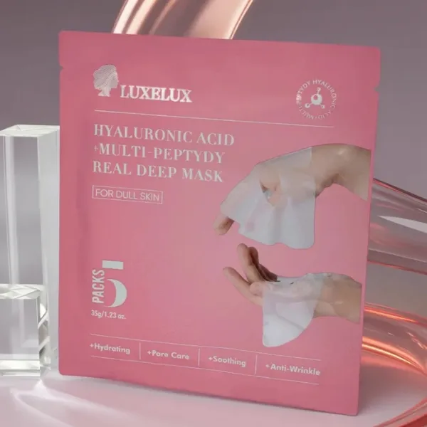 Maseczka w płacie Luxelux żelowa  BIO-COLLAGEN + HEXAPEPTIDE 8 35g (2).2.webp