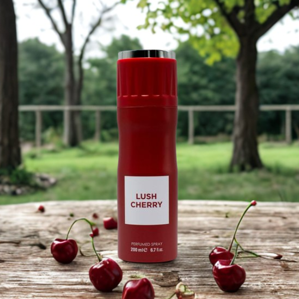 Dezodorant Fragrance World Lush Cherry Perfumed Spray 200ml