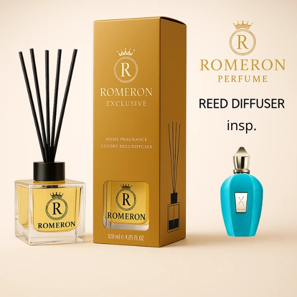 Patyczki zapachowe ROMERON EXCLUSIVE ALEX III Home Fragrance Luxury Reed Diffuser 120ml_8682287851418.webp