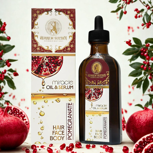 Olejek i serum z granatu 3w1 Hurrem Sultan 100ml