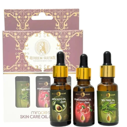 Zestaw olejków Skin Care & serum Hurrem Sultan 3x20ml.webp