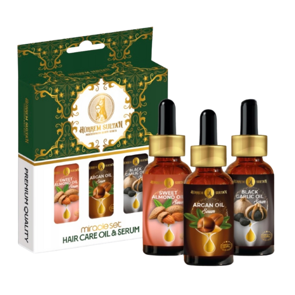 Zestaw olejków Hair care & serum Hurrem Sultan 3x20ml 