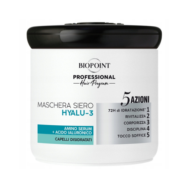 Maska do włosów HYALU-3 Biopoint 400ml