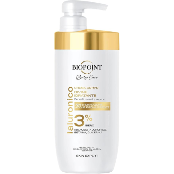Biopoint balsam do ciała z 3% kwasem hialuronowym