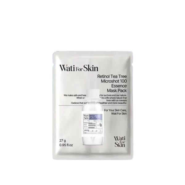 Maseczka w płacie do twarzy Wati for skin z retiniolem 27g
