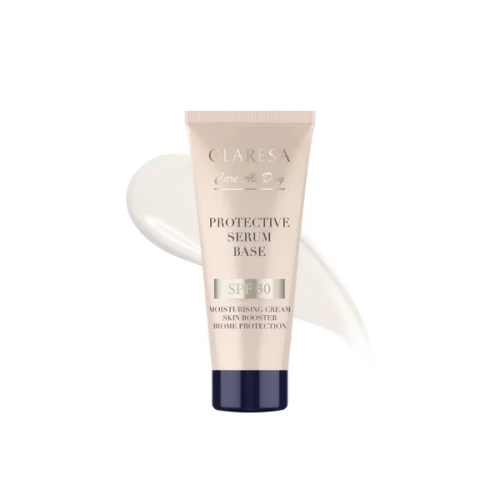Claresa Nawilżająca serum-baza do twarzy z filtrem SPF 30, 30ml
