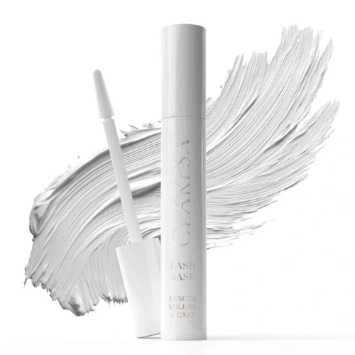 CLARESA LASH BASE LENGTH, VOLUME & CARE Baza pod tusz do rzęs wydłużająco-pogrubiająco-pielęgnująca, 8g