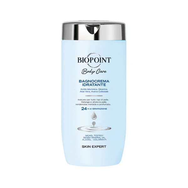 Biopoint krem pod prysznic i do kąpieli Bagnocrema Idratante 400ml