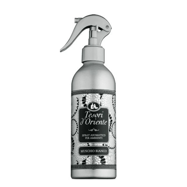 Tesori d'Oriente Odświeżacz powietrza i tkanin Muschino Bianco 250ml