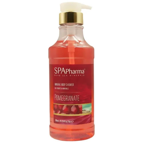 SpaPharma Body Shower Mineral Pomegranate żel pod prysznic granat 750ml 