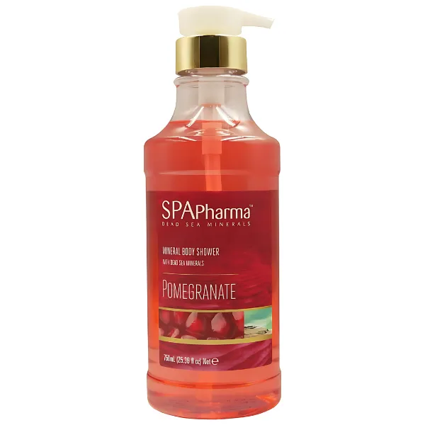 SpaPharma Body Shower Mineral Pomegranate 750ml 7290115298833