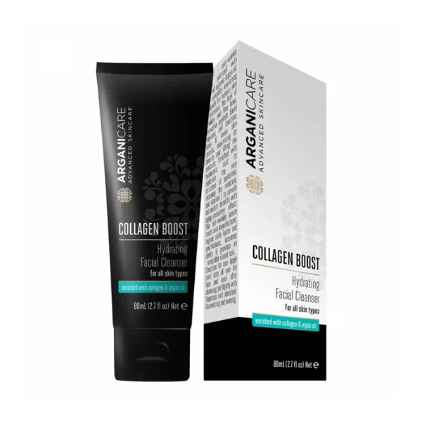 Arganicare AR Skin Collagen Bo Hydrating Facial Cleanser nawilżający środek do mycia twarzy z kolagenem 80ml