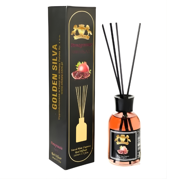 Golden Silva Pomergranate Reed Diffuser patyczki zapachowe granat 110ml
