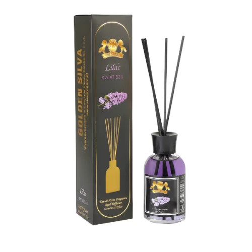 Golden Silva Lilac Reed Diffuser patyczki zapachowe kwiat bzu 110ml