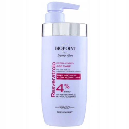 Biopoint Age Care 4% ekskluzywny krem ujędrniający do ciała 500ml