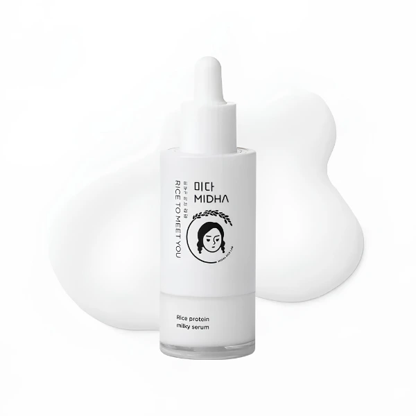 MIDHA Rice protein milky serum mleczne serum do twarzy 50ml.webp