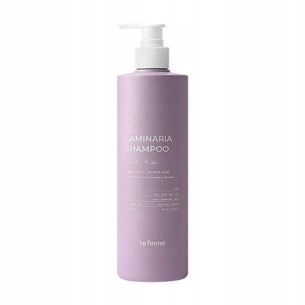 Le Ferme Laminaria szampon do włosów Laminara White Musk 500ml