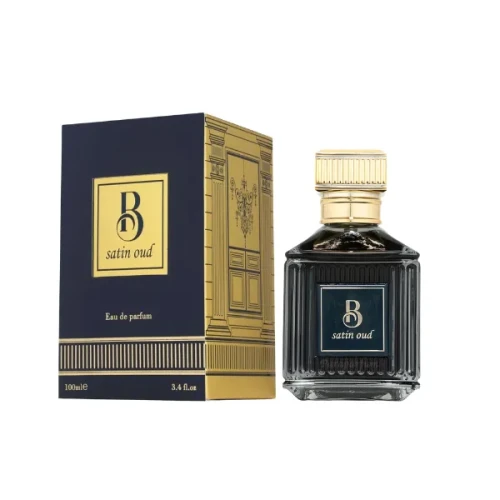 perfumy Fragrance World B Satin Oud opakowanie