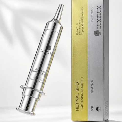 LUXELUX Retinol SHOT Tightening Booster napinający krem do twarzy 10ml webp