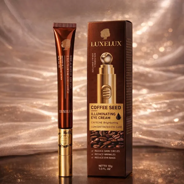 LUXELUX Coffee Seed krem z masażerem pod oczy z ekstraktem kofeinowym 30g