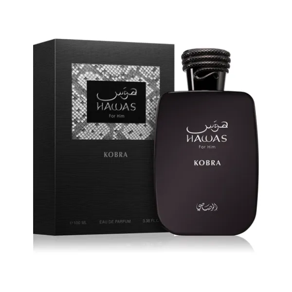 opakowanie Rasasi Hawas Kobra 100ml