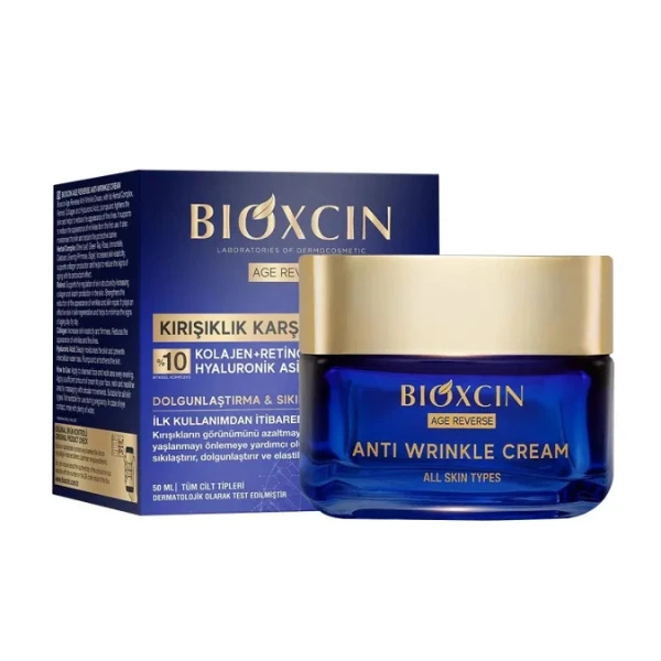 BIOXCIN AGE REVERSE ANTIWRINKLE CREAM krem do twarzy przeciwzmarszczkowy 50ml .webp