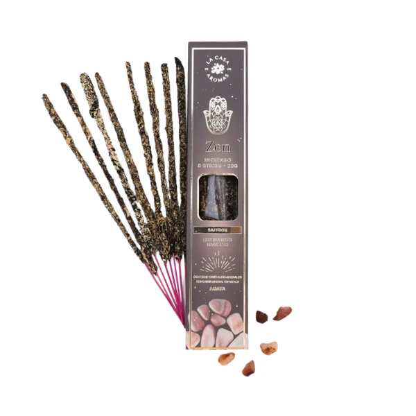LA CASA DE LOS AROMAS MYSTIC Kadzidła zapachowe ZEN 8szt