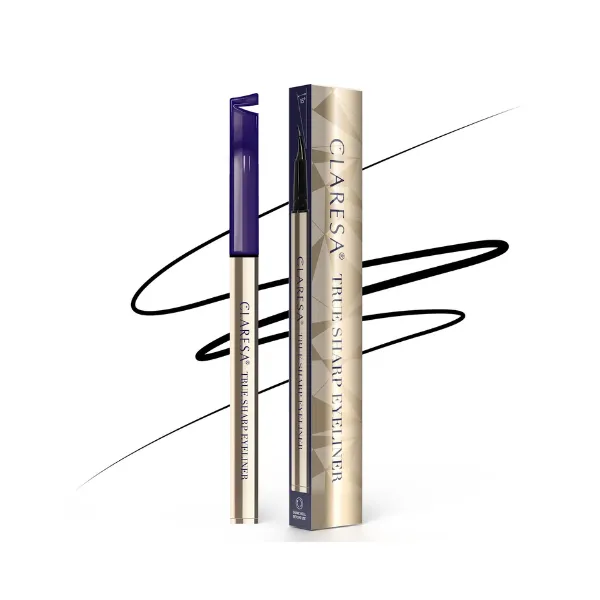 CLARESA TRUE SHARP EYELINER ultraprecyzyjny eyeliner w pisaku 01 BLACK