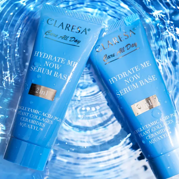 CLARESA Care All Day HYDRATE ME NOW SERUM BASE nawadniająca serum baza do twarzy 30ml