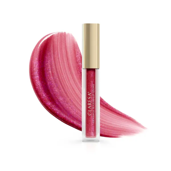 CLARESA GLASS OF WATER LIP GLOSS błyszczyk do ust z efektem tafli 05 BERRY SPLASH