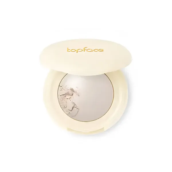 Topface PROHD Natural Glow Baked Highlighter wypiekany rozświetlacz 001 PURE LIGHT