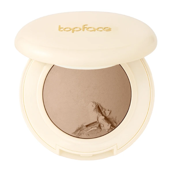 Topface PROHD Natural Glow Baked Powder wypiekany puder do twarz 005.webp